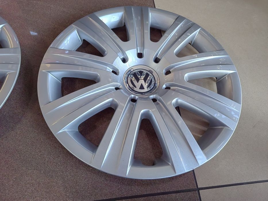 Kołpaki VW 16" Komplet Org 5NO Bardzo ładne Passat Golf Caddy Touran