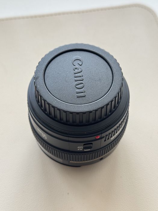 Обʼєктив canon 50mm 1.4 ef