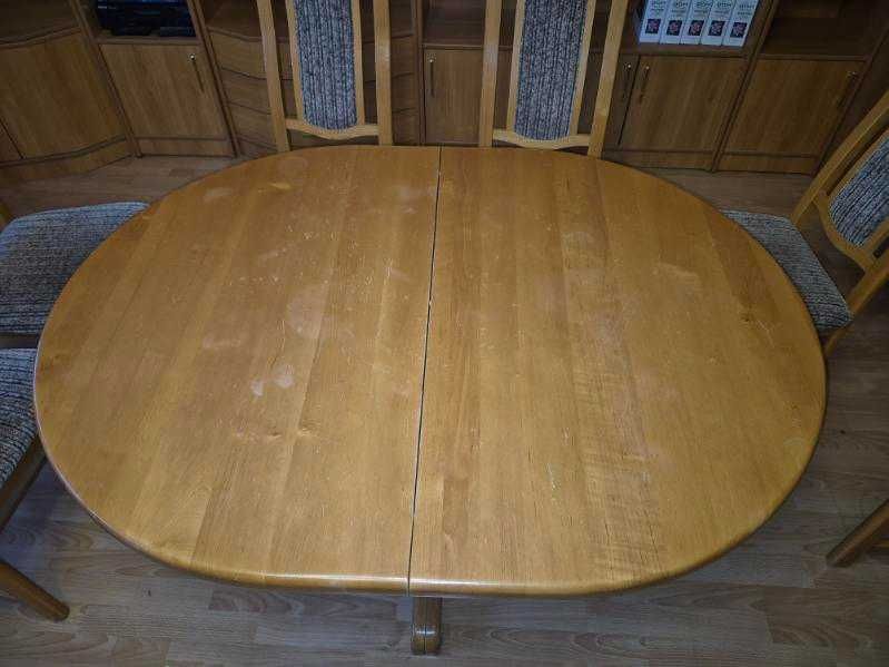 Stół Owalny Drewniany
