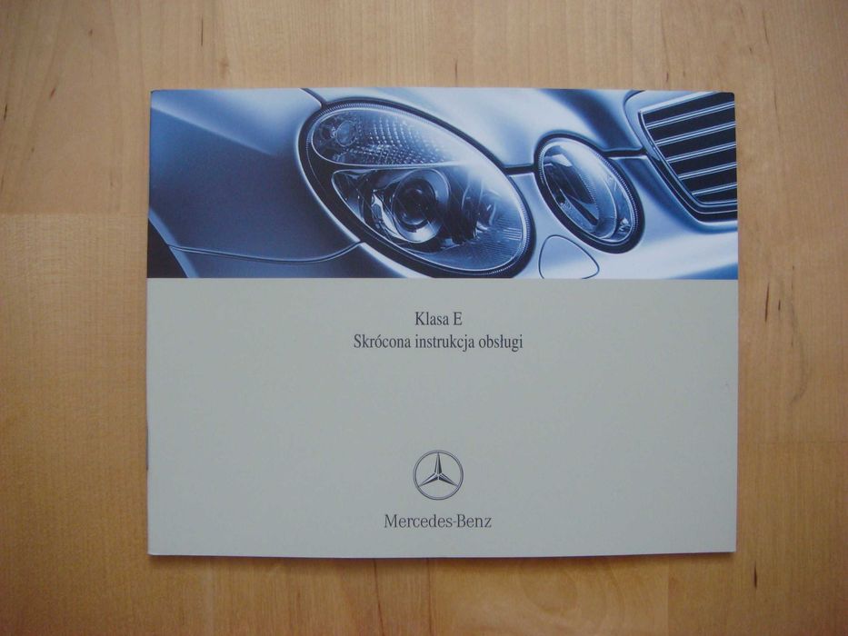 Mercedes Benz W211 - Nowa instrukcja obsługi