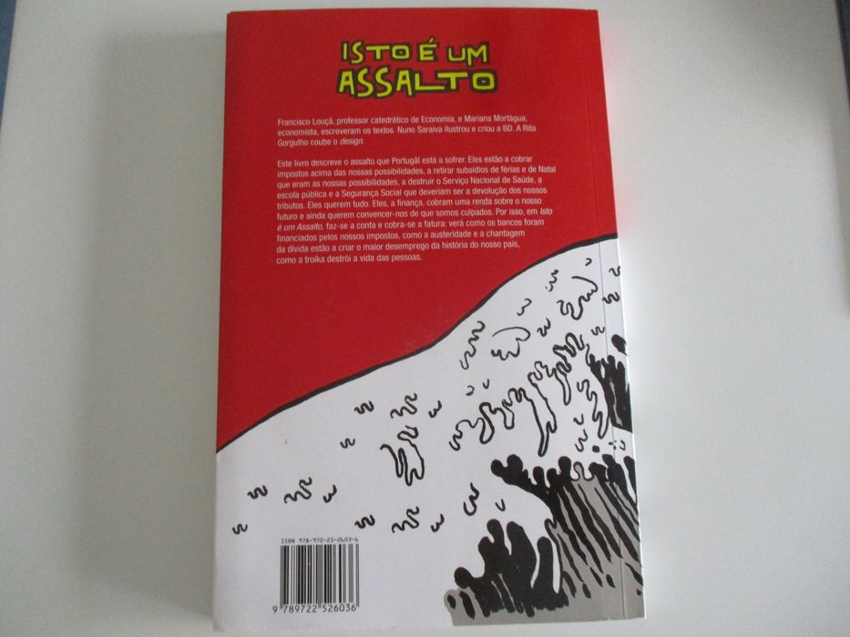 Livro Isto é um Assalto - Francisco Louçã e Mariana Mortágua