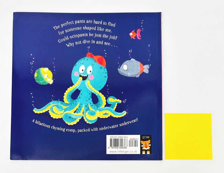 Octopants Suzy Senior – zabawna książka po angielsku dla dzieci