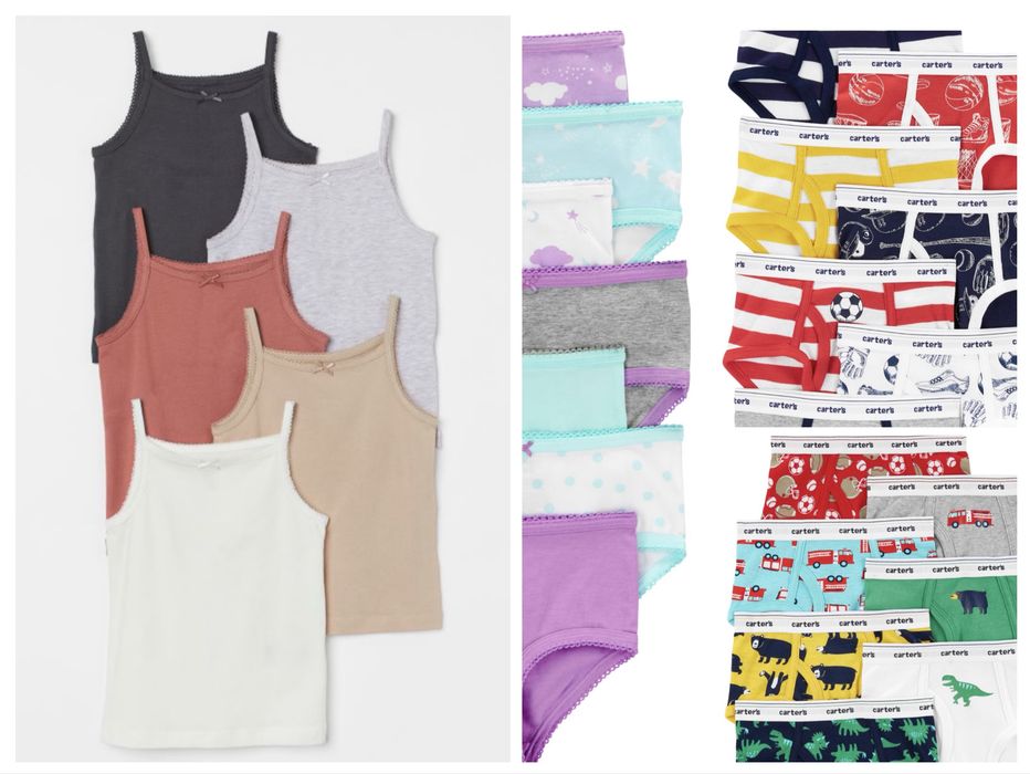 Трусики carters 4/5 6/7  2/3 картерс майки H&M