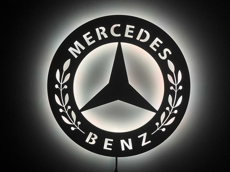 Lampa Logo Mercedes Benz