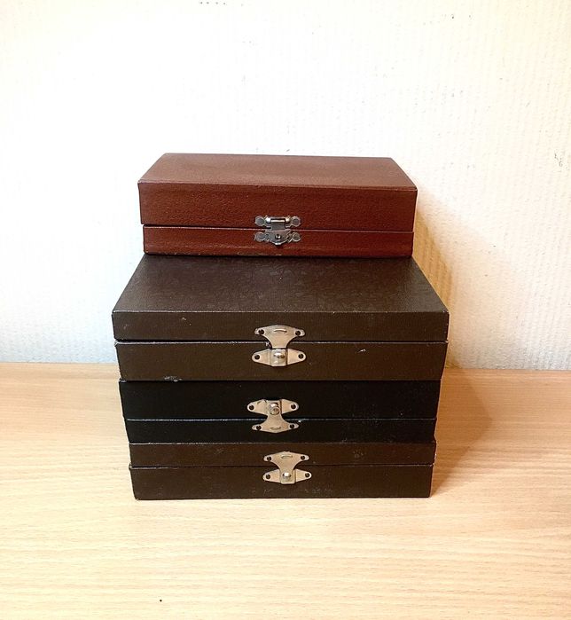 Коробки для хранения столовых приборов. Футляры, кофры для посуды.