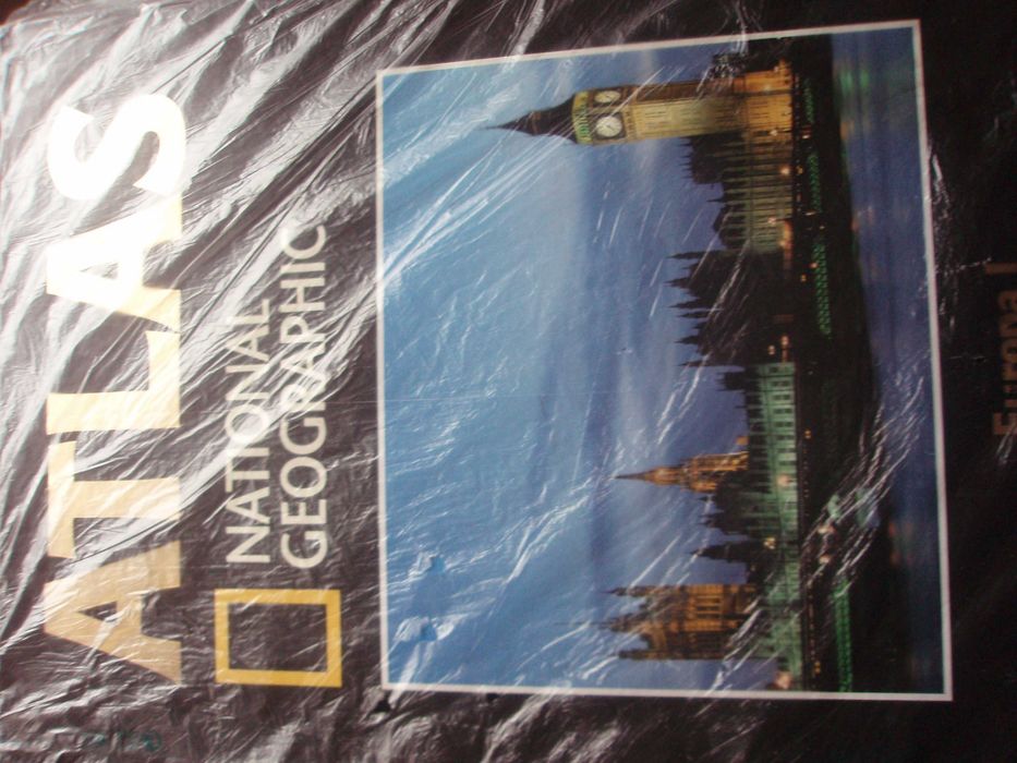 8 livros atlas national geografic