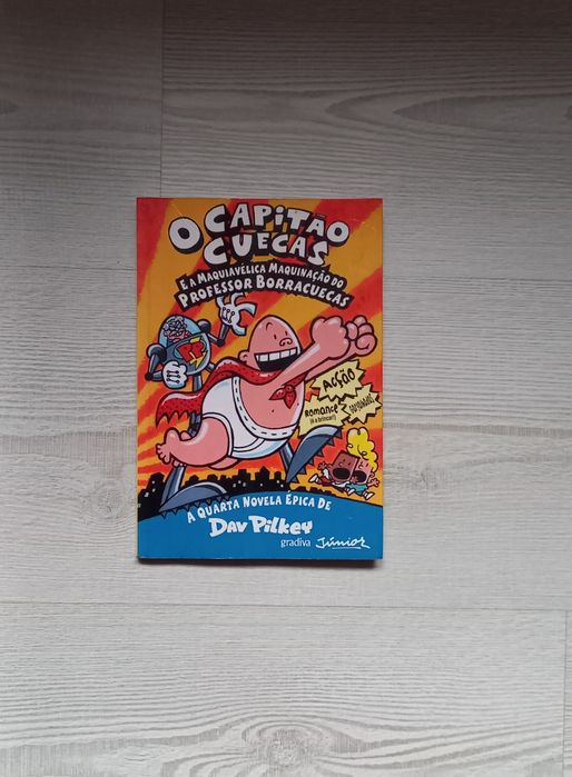 Livro "Capitão cuecas "