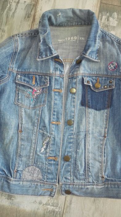 GAP ## Bluza ## gitara ## haft