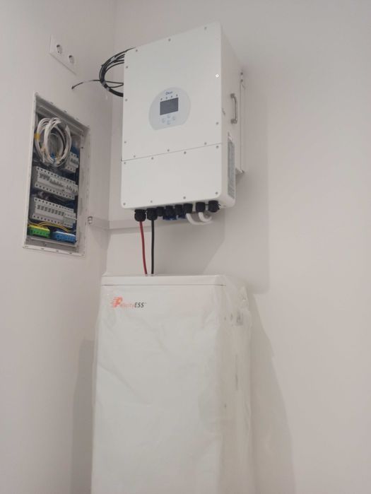 Монтаж / інсталяція інвертора з акумулятором / ДБЖ. Резервне живлення.