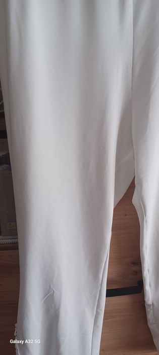 Biale Spodnie Damskie