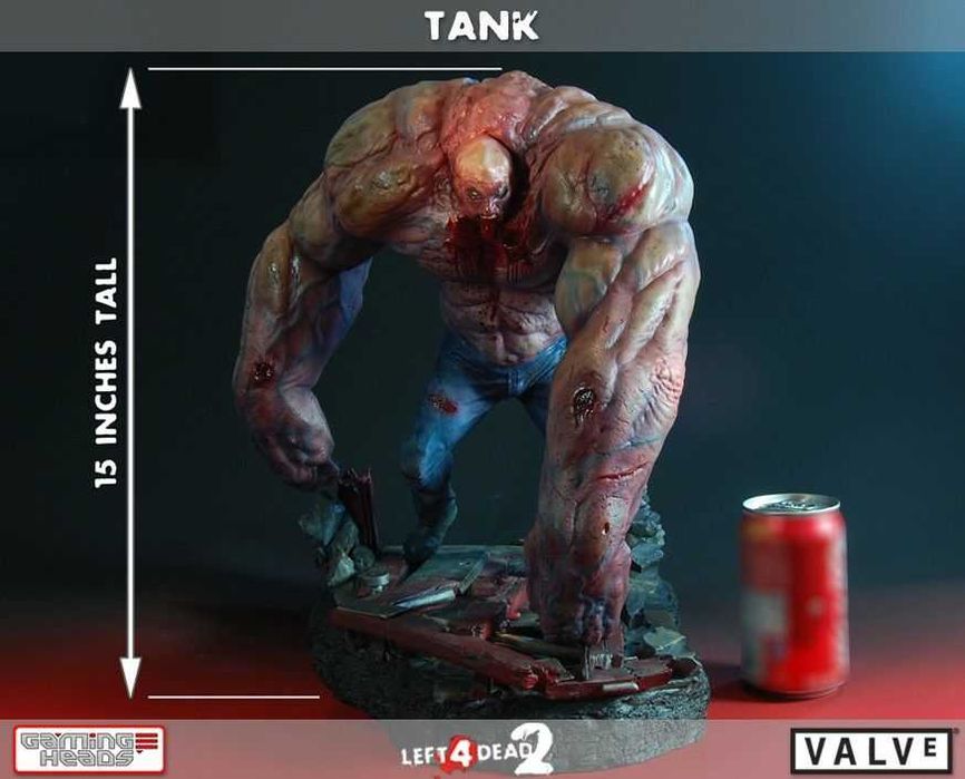 Estátua Gaming Heads Left 4 Dead 2: Tank Exclusive