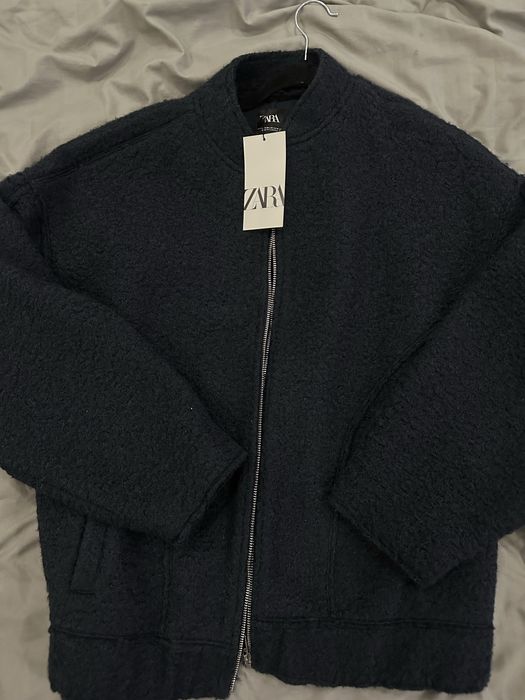 Бомбер Zara букле M L