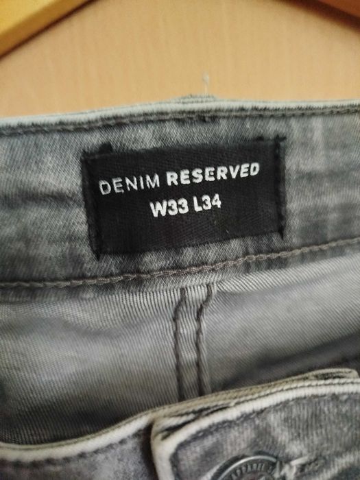 Spodnie męskie denim Reserved