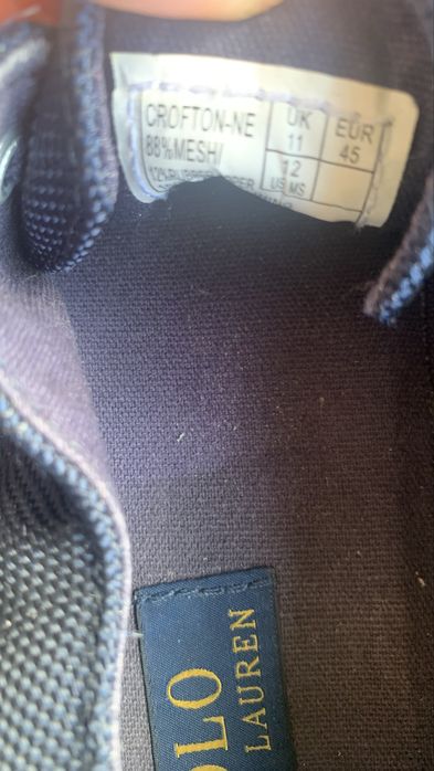 Sapatilhas Ralph Lauren tamanho 45