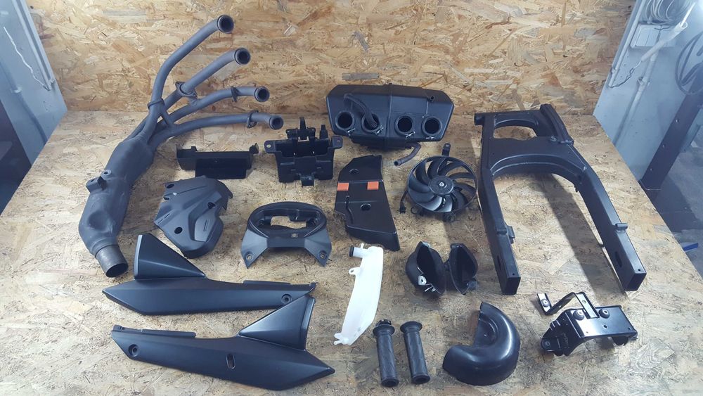 Gsx650f set rura kolektor sterownik zabierak zebatka łancuch os 08-
