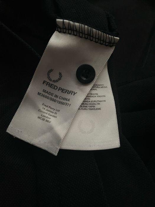 Fred Perry поло футболка