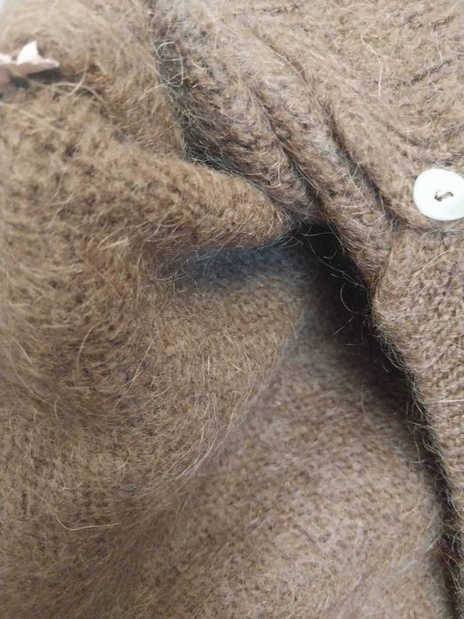 Жіночий мохеровий кардиган