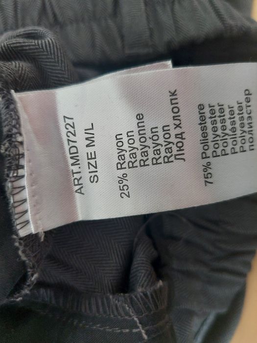 Spodnie palazzo ciemno szare premium