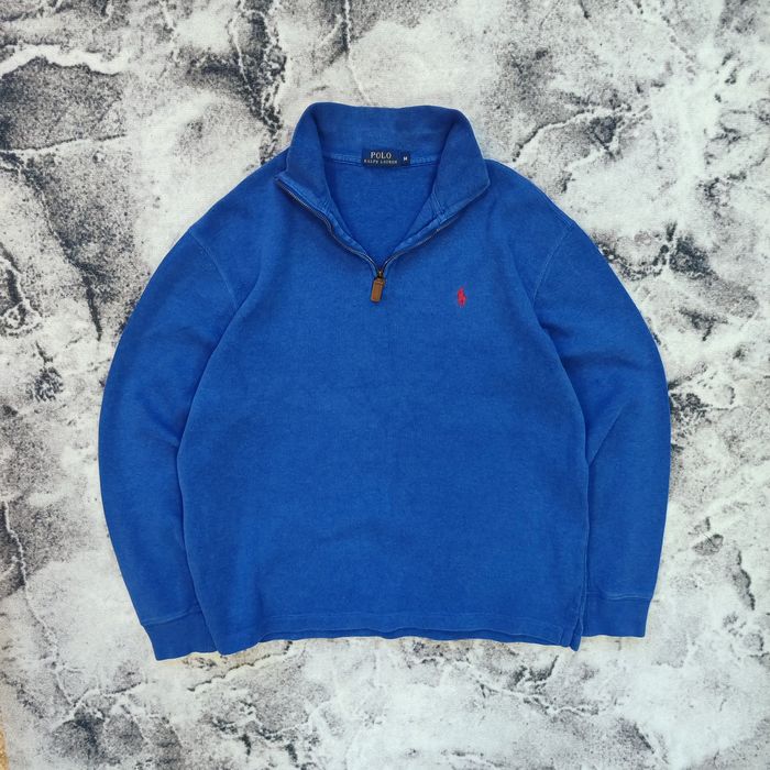 Polo Ralph Lauren vintage полузамок пуловер кофта зіп-худі  Ральф M