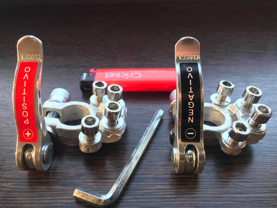 Клеммы аккумуляторные быстросъемные. Оригинал