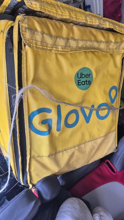 Glovo saco de transporte  uber eats
