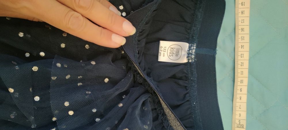 Spódnica warstwowa z falbanami