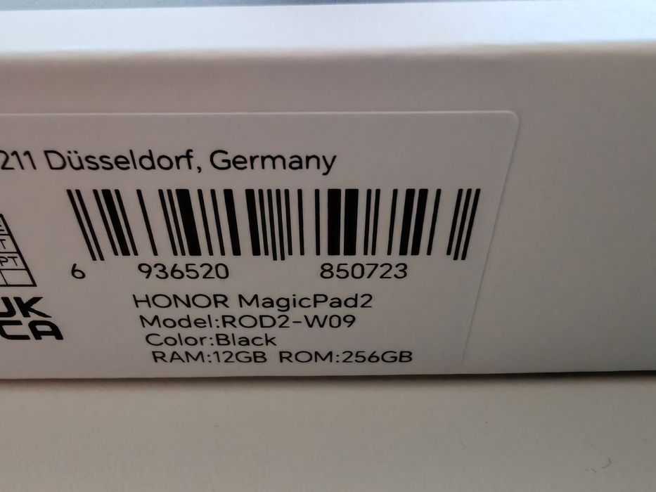 Honor Magic Pad 2, 12/256, чорний + 2 чохла + зарядник + скло.