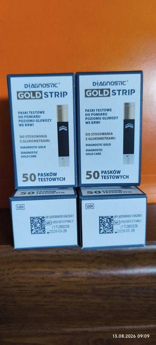 Diagnostic Gold Strip paski do glukometru