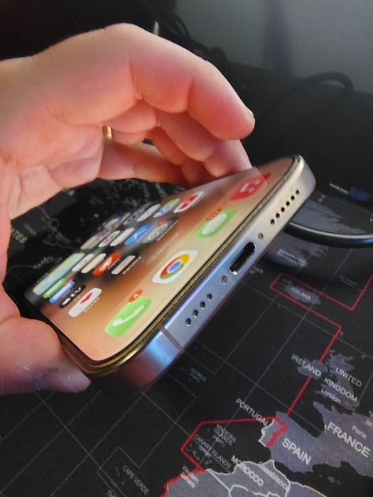 P/Despachar!! iPhone 16 Pro Max 256GB | Cor Titânio Deserto  | 91% Bateria + Capa Magsafe