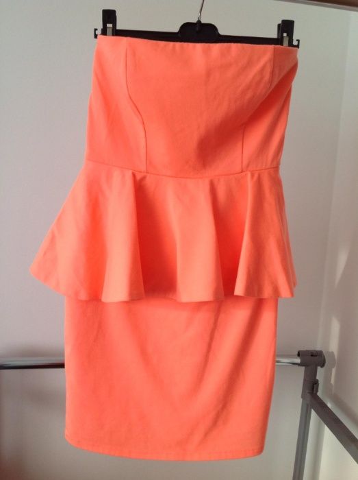 Vestido Zara - Neon Peplum