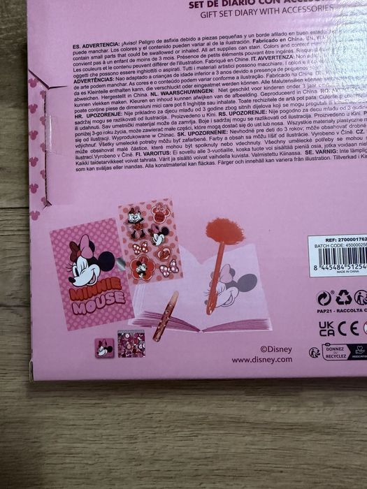 Zestaw prezentowy dla dziewczynki Miki Mouse