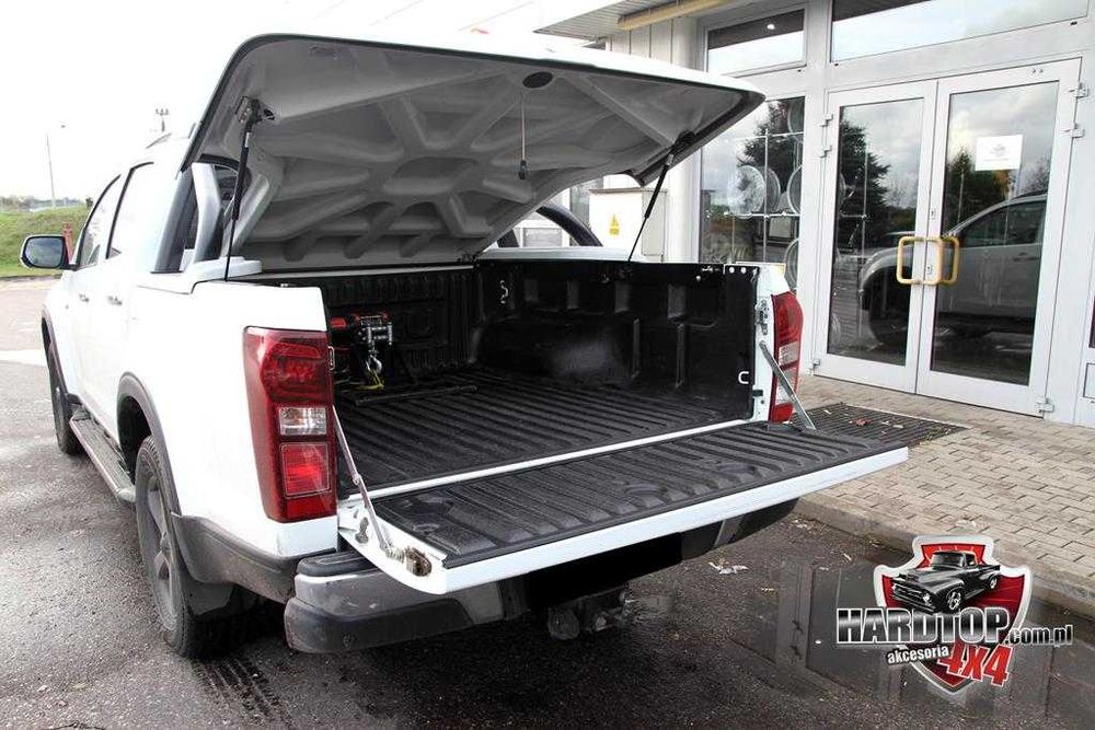 Pokrywa Paki z Orurowaniem ISUZU D-MAX 2012 Zabudowa paki Hardtop
