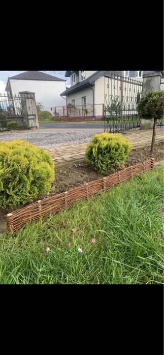 Płotek wiklinowy, Palisada, Wiklina, Ogrodzenie