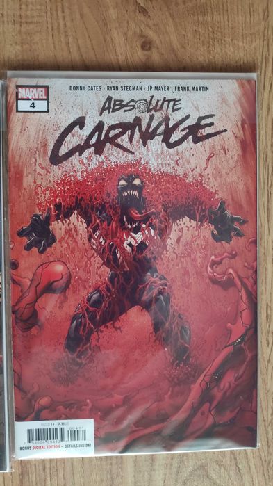 Absolute Carnage - Donny Cates (2019) - Série completa - 6 revistas
