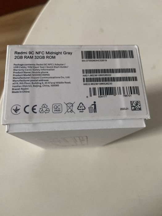 Телефон Redmi 9c Nfc