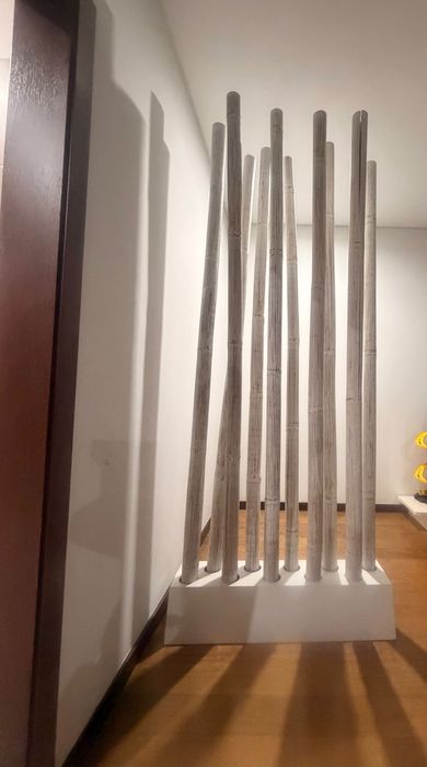 Biombo de bambu