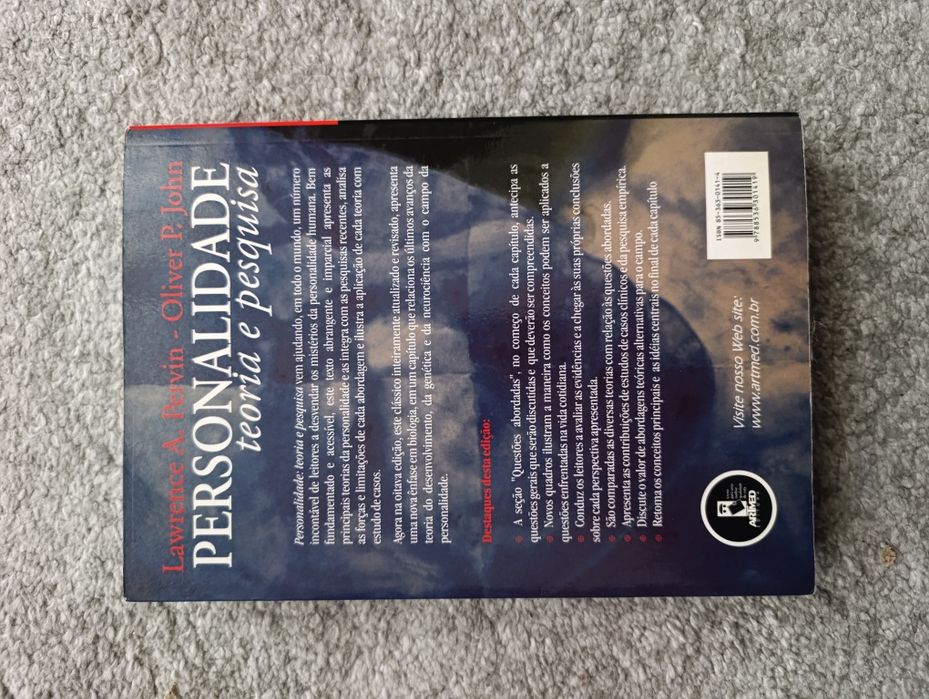Personalidade - Teoria e Pesquisa (portes incluídos)