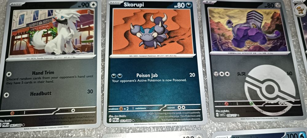 Lote de 10 cartas Pokémon originais todas 7,50
