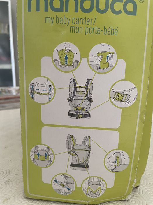 Marsúpio manduca porta bebé 0-20 kg