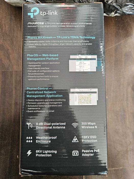TP-Link CPE210 zewnętrzu punkt dostępowy antena 9dbi