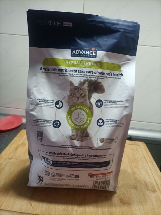 Ração para gato Hipoalergenica