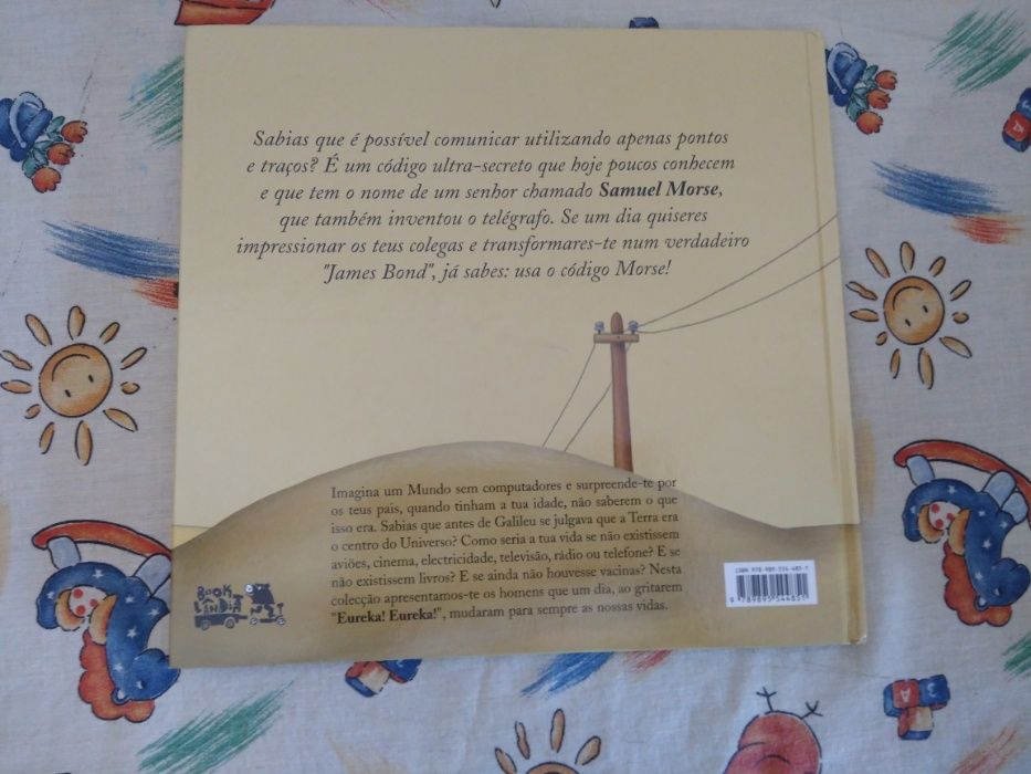 "O código secreto" de Samuel Morse - livro novo