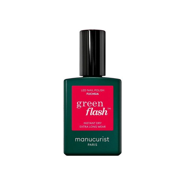 Manucurist Green Flash Nail Polish lakier do paznokci Fuchsia 15ml