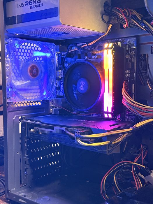 Компютер ryzen 5 5500 / GTX 1060 / 16 gb 3200 mhz ddr4