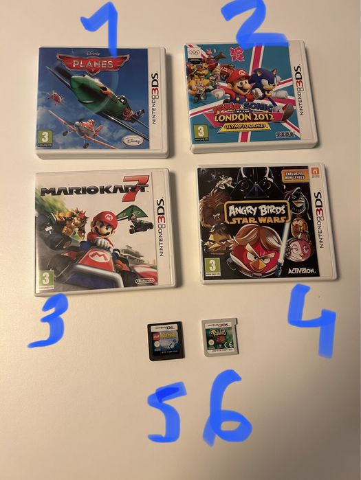 Jogos Nintendo 3DS e Nintendo DS