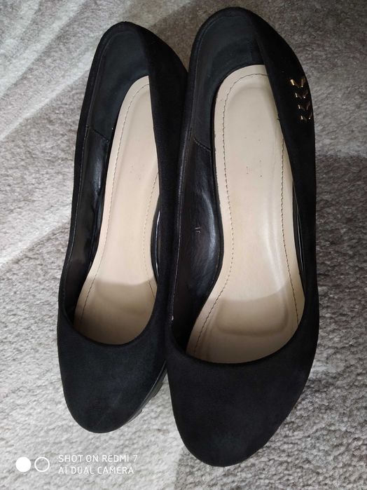 Туфли женские черные замшевые, туфлі жіночі чорні замшеві