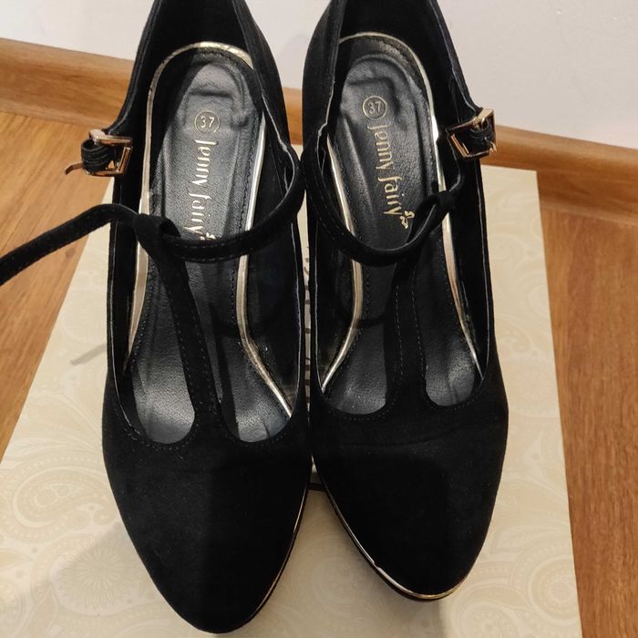 czółenka, półbuty zamszowe JENNY FAIR roz 37