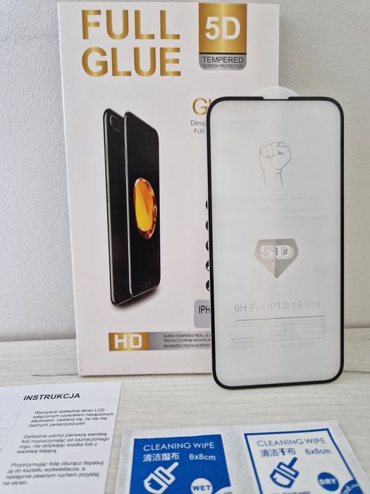 Hartowane szkło Full Glue 5D do IPHONE 13/13 PRO