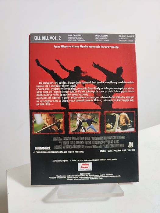 Kill Bill volume 2 DVD