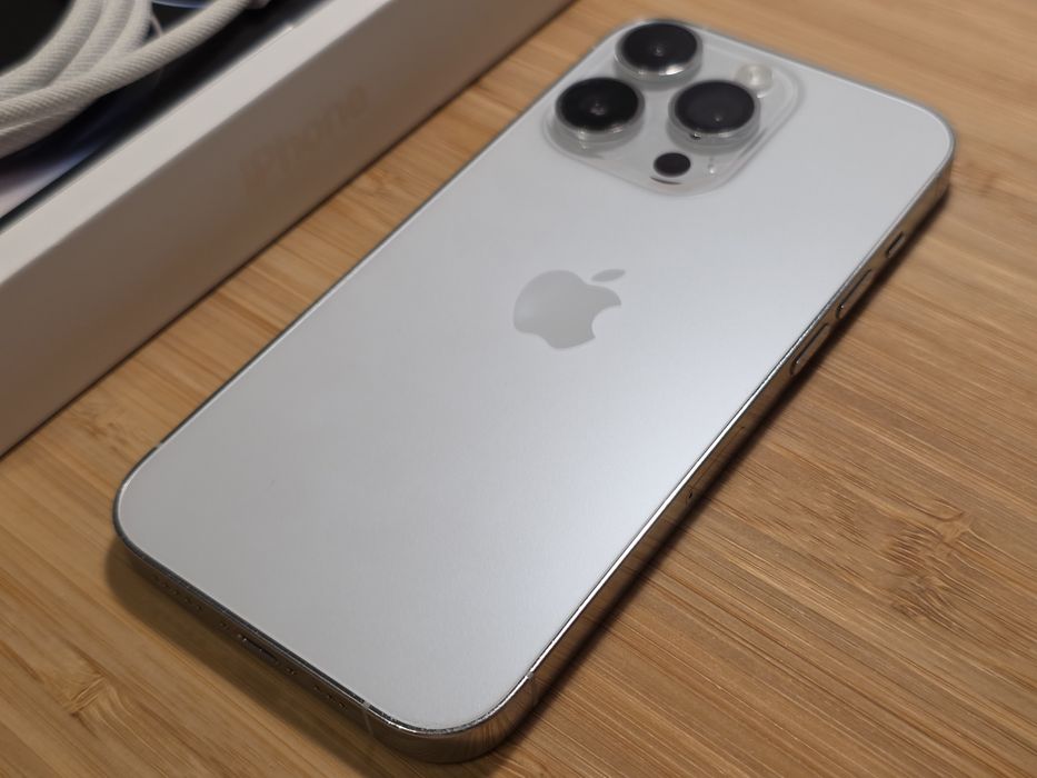 REZERWACJA 24.11) iPhone 14 Pro 256GB Biały Bateria 100% Białystok